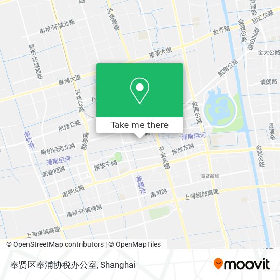 奉贤区奉浦协税办公室 map