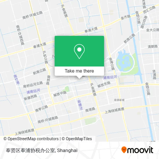 奉贤区奉浦协税办公室 map