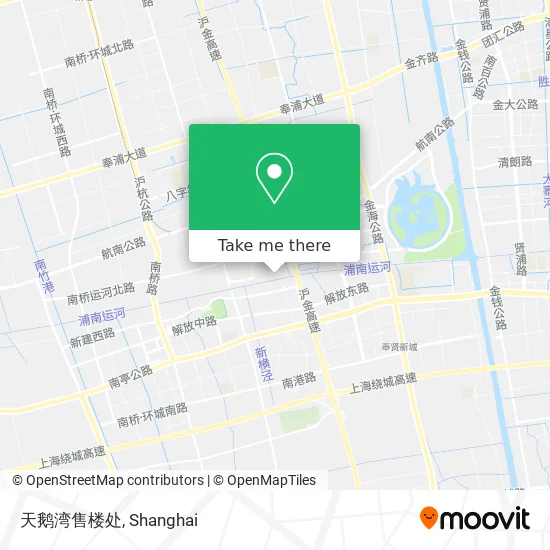 天鹅湾售楼处 map