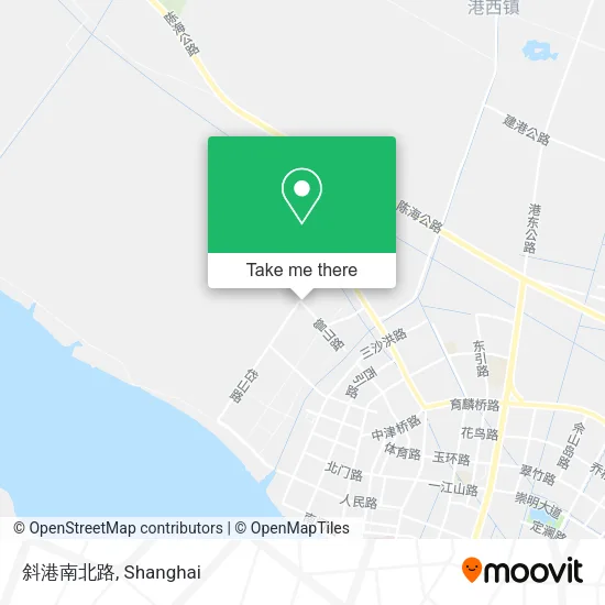 斜港南北路 map