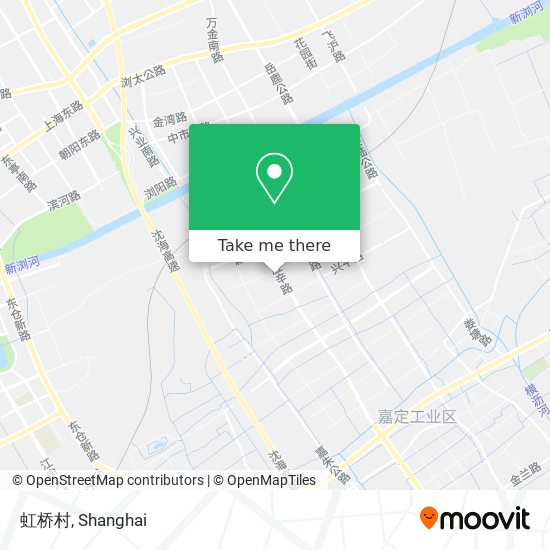 虹桥村 map