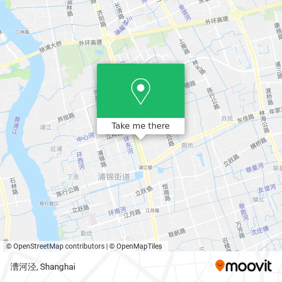 漕河泾 map