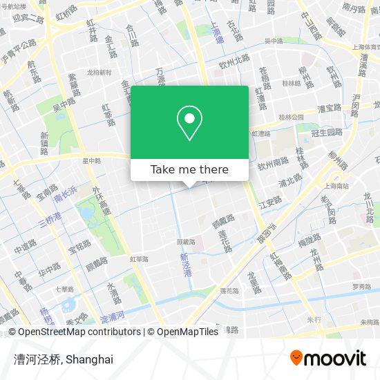 漕河泾桥 map