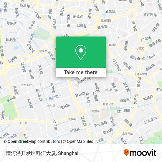 漕河泾开发区科汇大厦 map