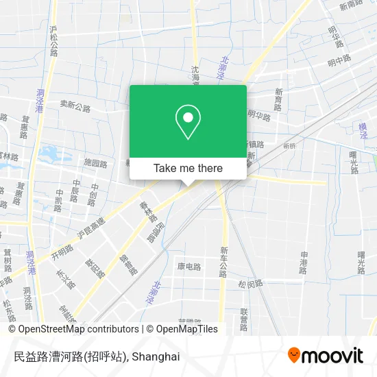 民益路漕河路(招呼站) map