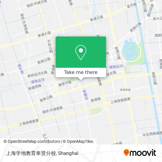 上海学地教育奉贤分校 map