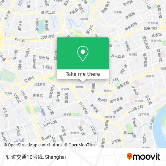 轨道交通10号线 map