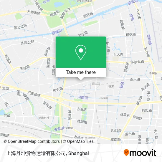 上海丹坤货物运输有限公司 map