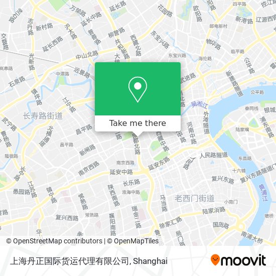 上海丹正国际货运代理有限公司 map