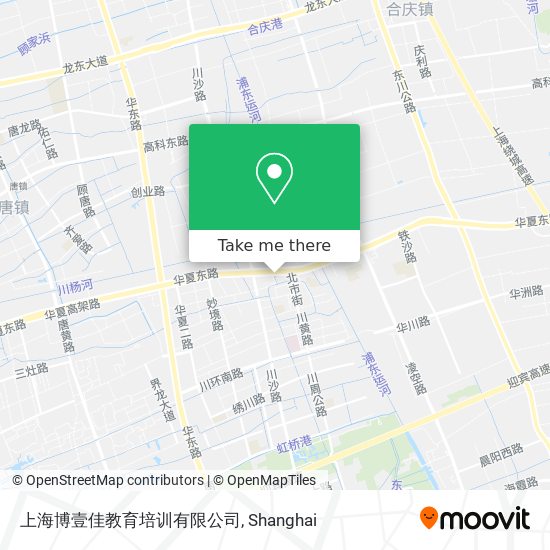 上海博壹佳教育培训有限公司 map