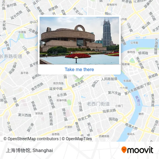 上海博物馆 map
