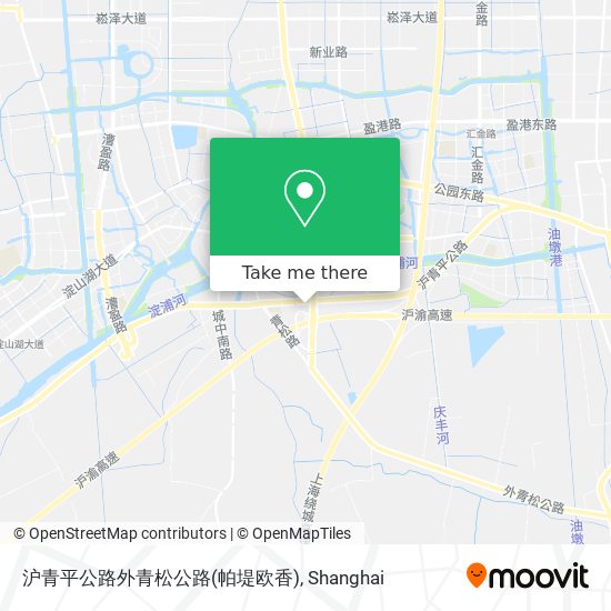 沪青平公路外青松公路(帕堤欧香) map