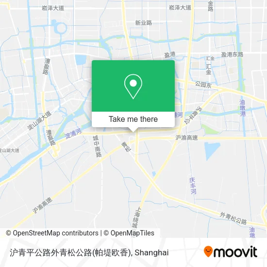 沪青平公路外青松公路(帕堤欧香) map