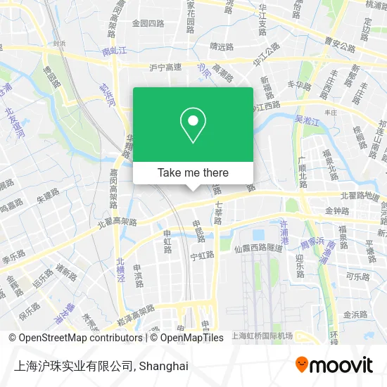 上海沪珠实业有限公司 map