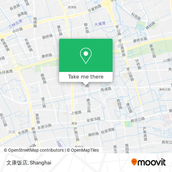 文康饭店 map