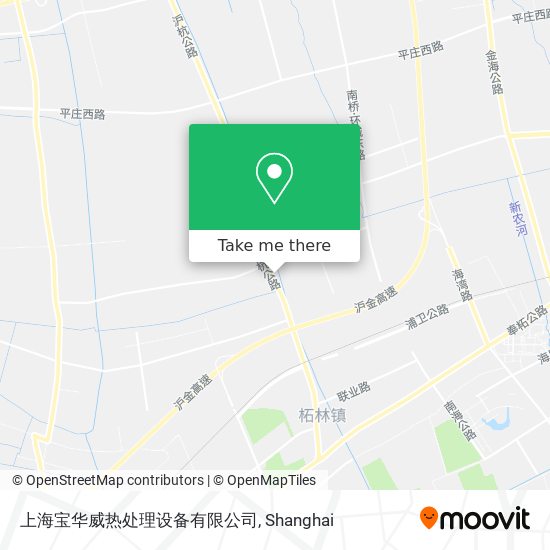 上海宝华威热处理设备有限公司 map