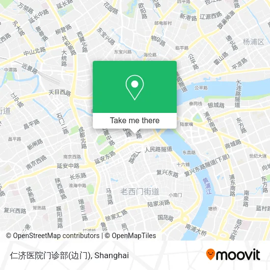 仁济医院门诊部(边门) map