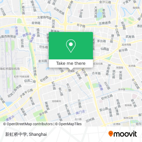 新虹桥中学 map