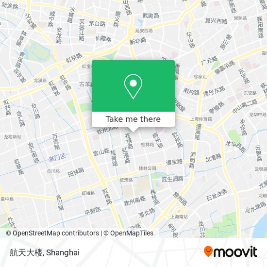 航天大楼 map
