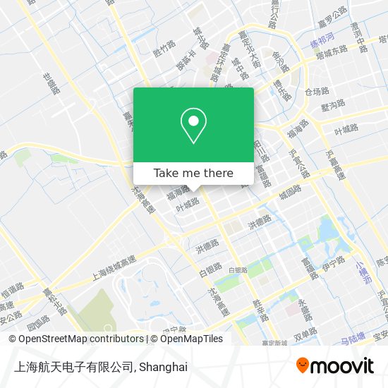 上海航天电子有限公司 map