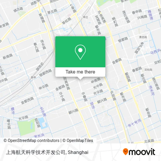 上海航天科学技术开发公司 map