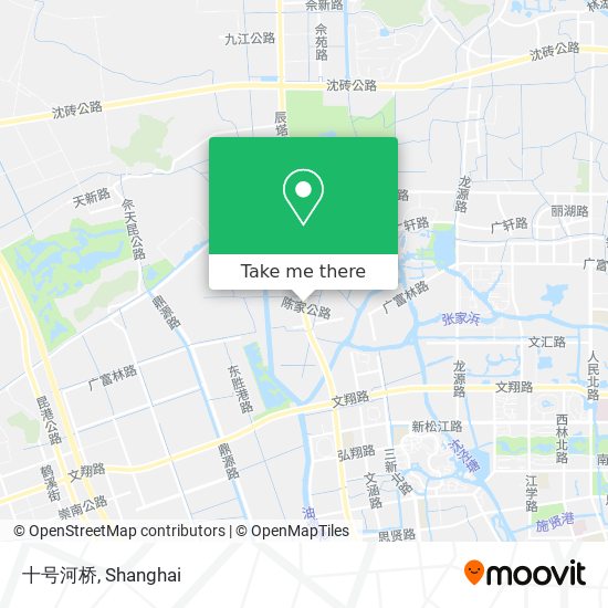 十号河桥 map