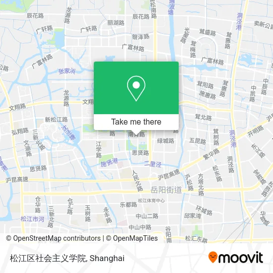 松江区社会主义学院 map
