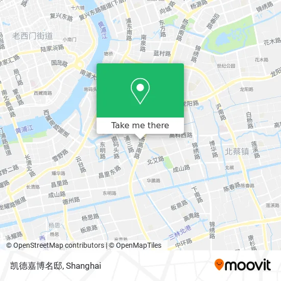 凯德嘉博名邸 map