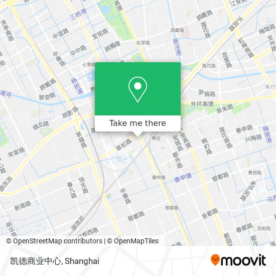 凯德商业中心 map
