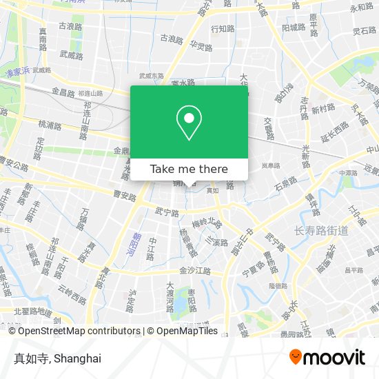 真如寺 map