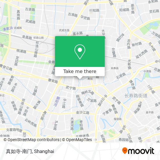 真如寺-南门 map