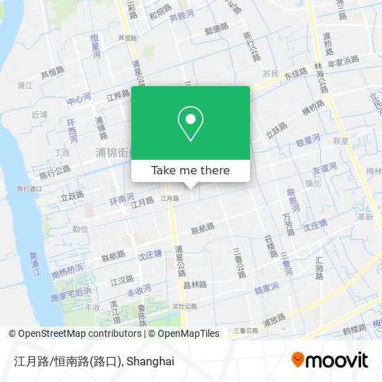 江月路/恒南路(路口) map