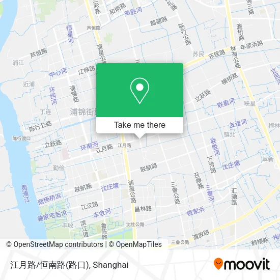 江月路/恒南路(路口) map