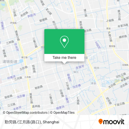 勤劳路/江月路(路口) map
