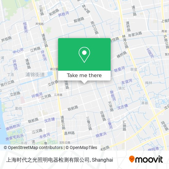 上海时代之光照明电器检测有限公司 map