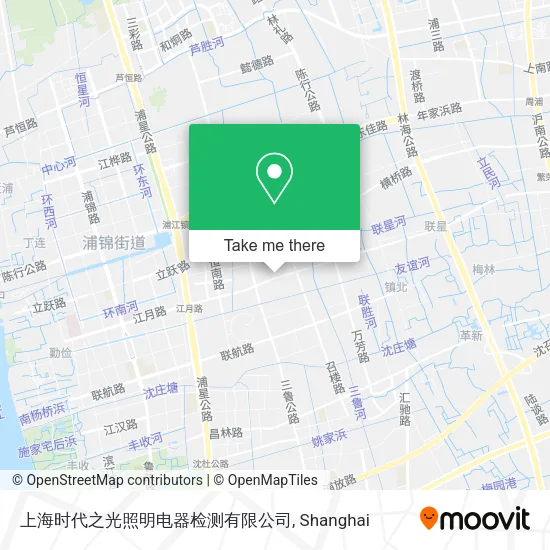 上海时代之光照明电器检测有限公司 map