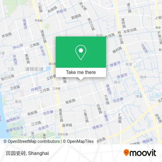 田园瓷砖 map