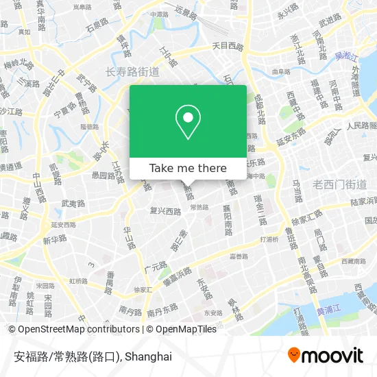 安福路/常熟路(路口) map