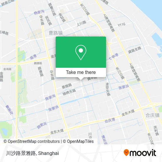 川沙路景雅路 map