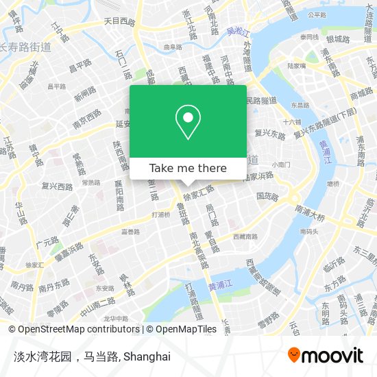 淡水湾花园，马当路 map