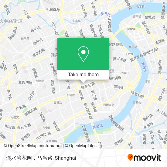 淡水湾花园，马当路 map