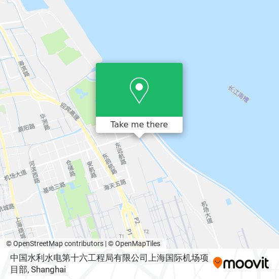 中国水利水电第十六工程局有限公司上海国际机场项目部 map