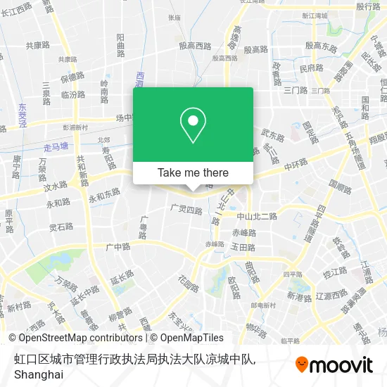 虹口区城市管理行政执法局执法大队凉城中队 map