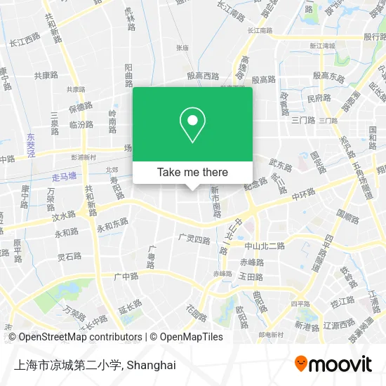 上海市凉城第二小学 map