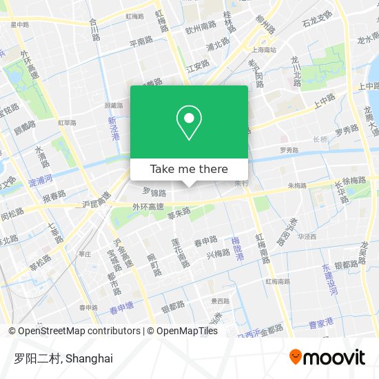 罗阳二村 map
