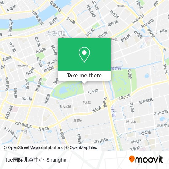 luc国际儿童中心 map
