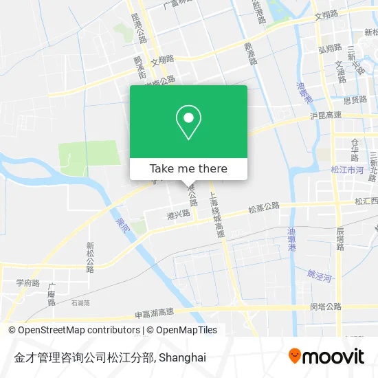 金才管理咨询公司松江分部 map
