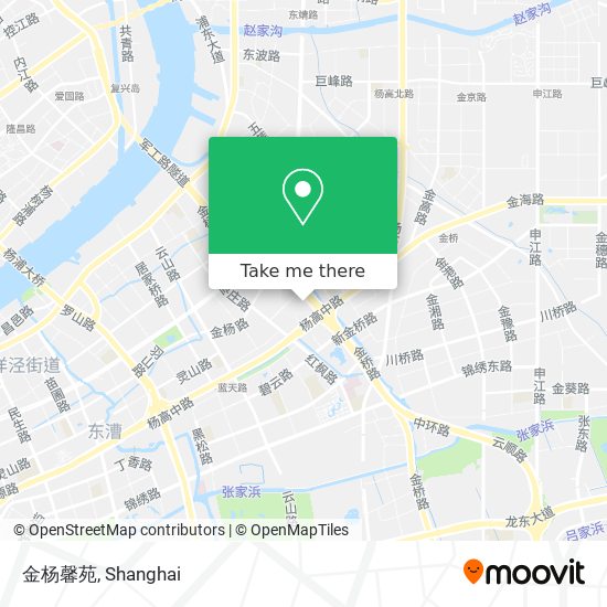 金杨馨苑 map