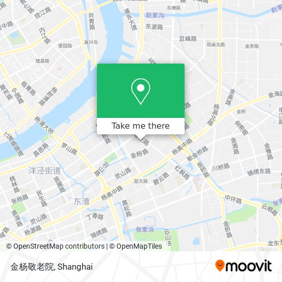金杨敬老院 map
