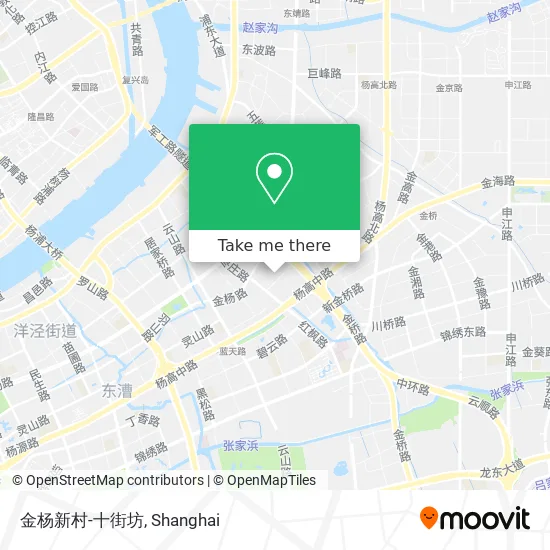 金杨新村-十街坊 map